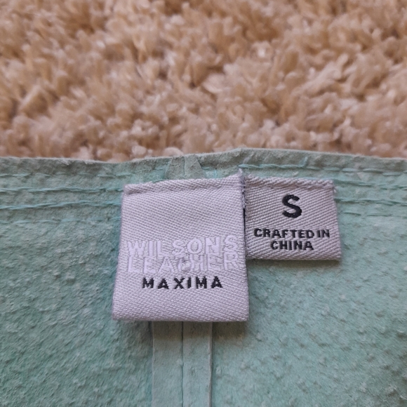 Wilsons Leather Turquoise Embroidered Blouse - Picture 6 of 12